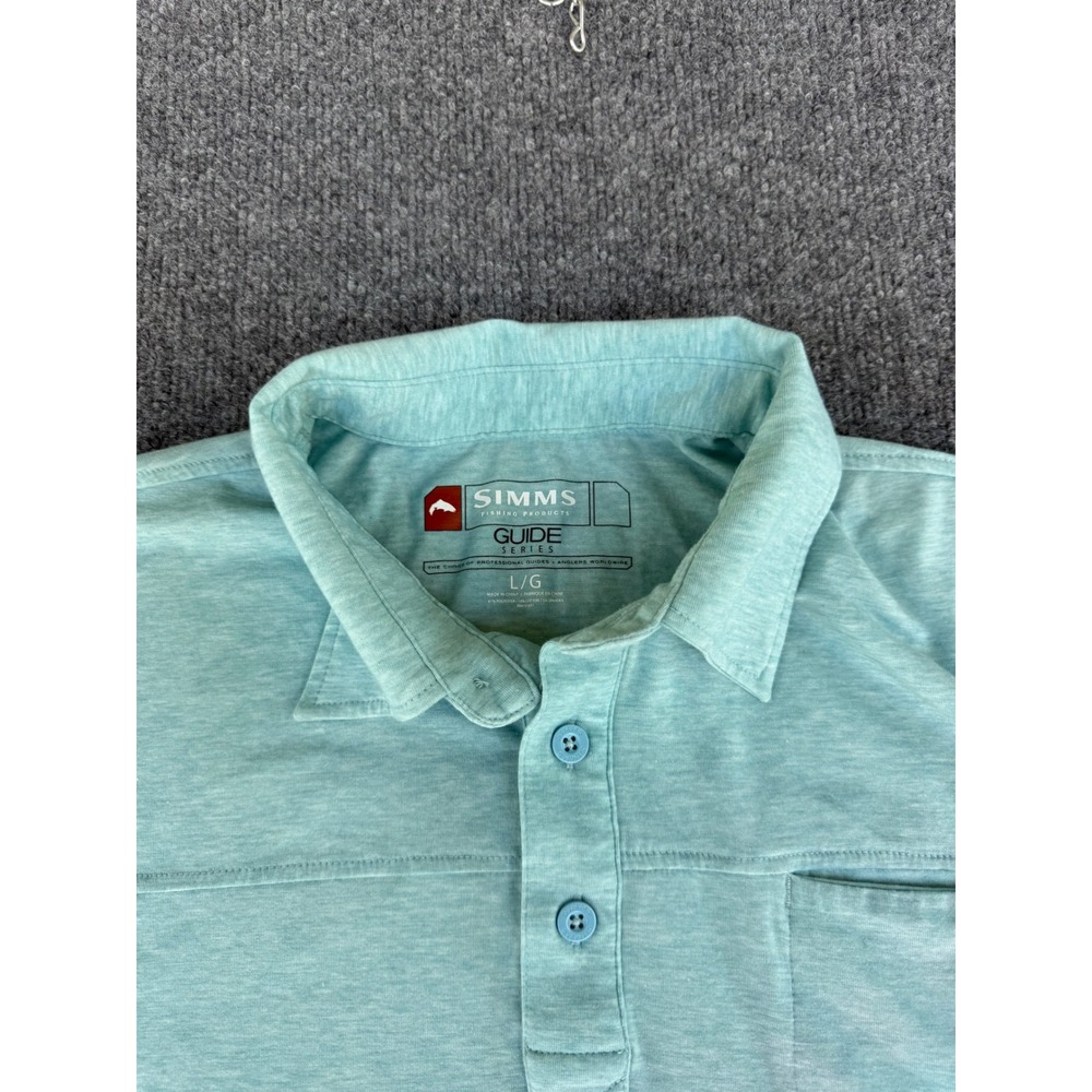 PATAGONIA & SIMMS Mens polo bundle lot of 3 different size - Picture 11 of 11